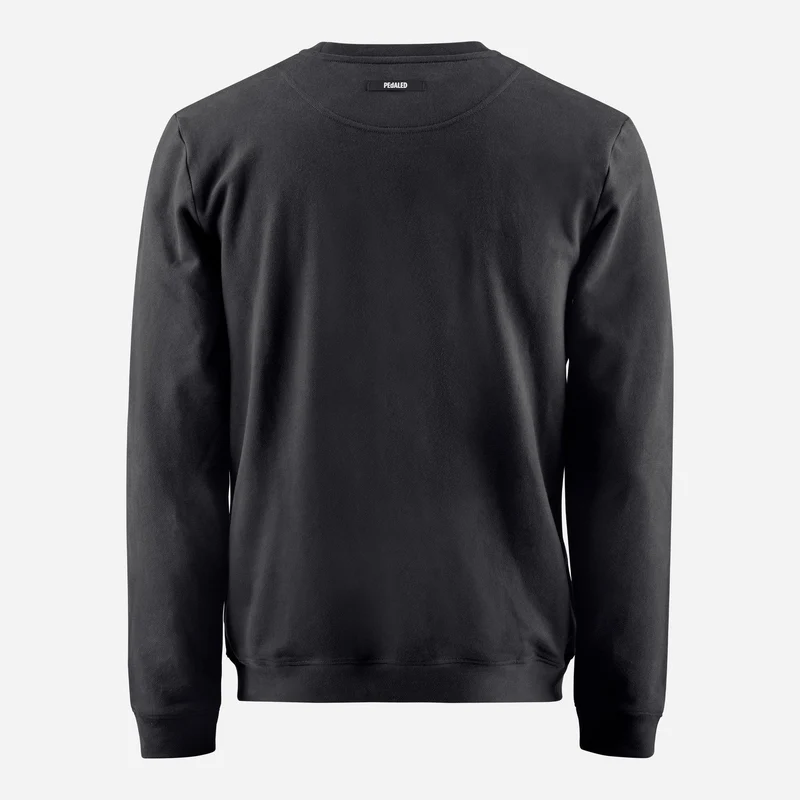 Felpa Pedaled Logo - Nero