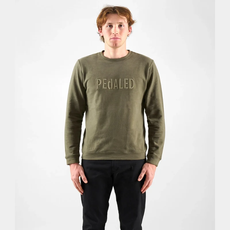 Felpa Pedaled Logo - Verde