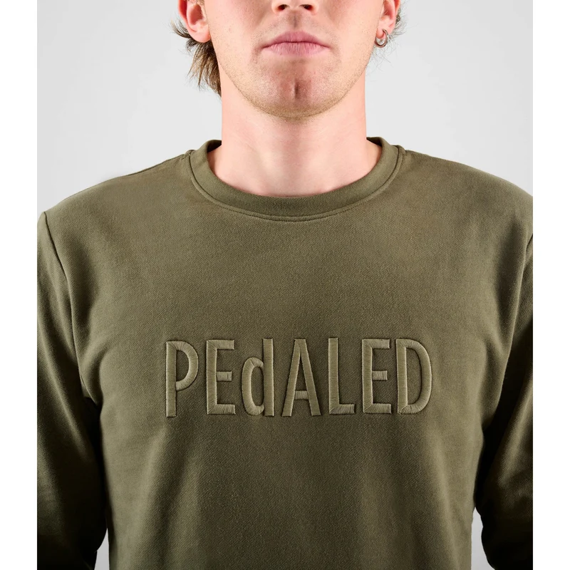 Felpa Pedaled Logo - Verde