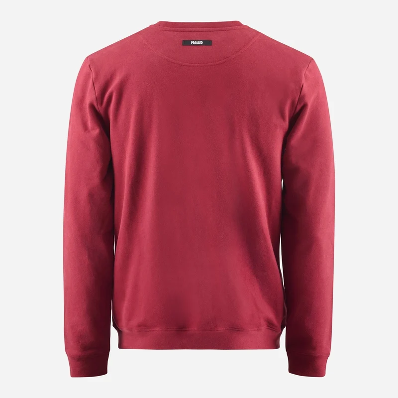 Felpa Pedaled Logo - Bordeaux