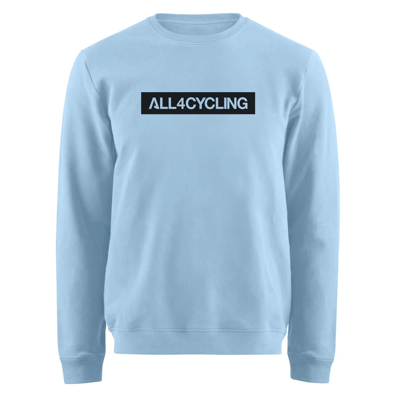 Felpa All4cycling Logo - Azzurro