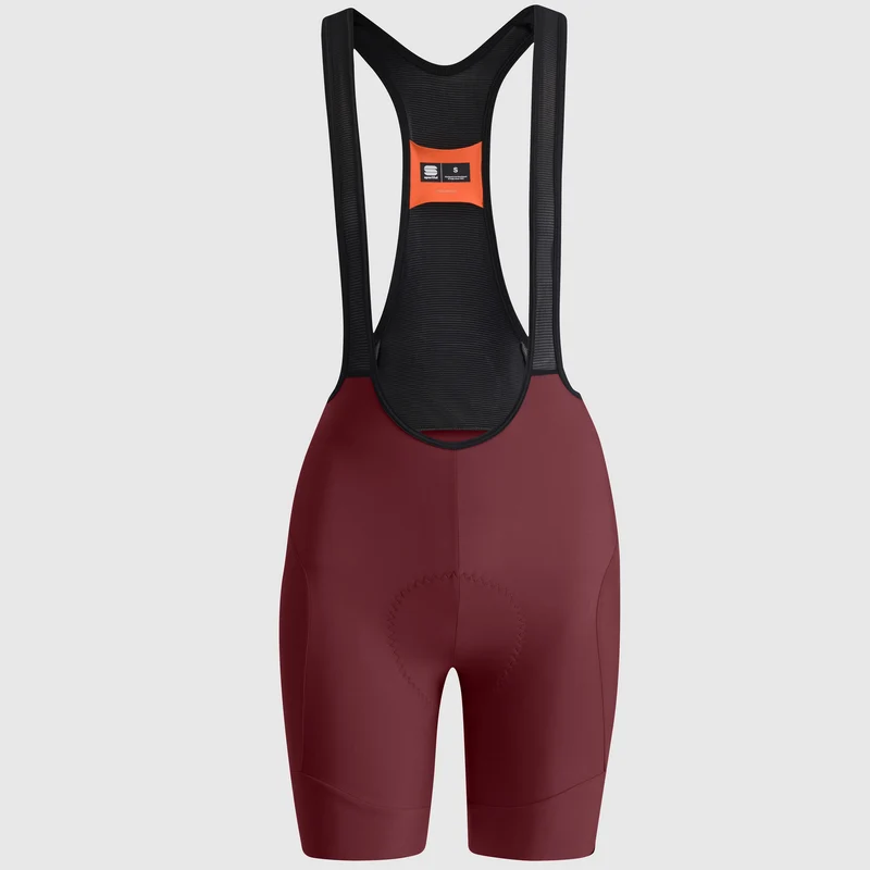 Salopette donna Sportful Colorful Pulse Shorty - Rosso