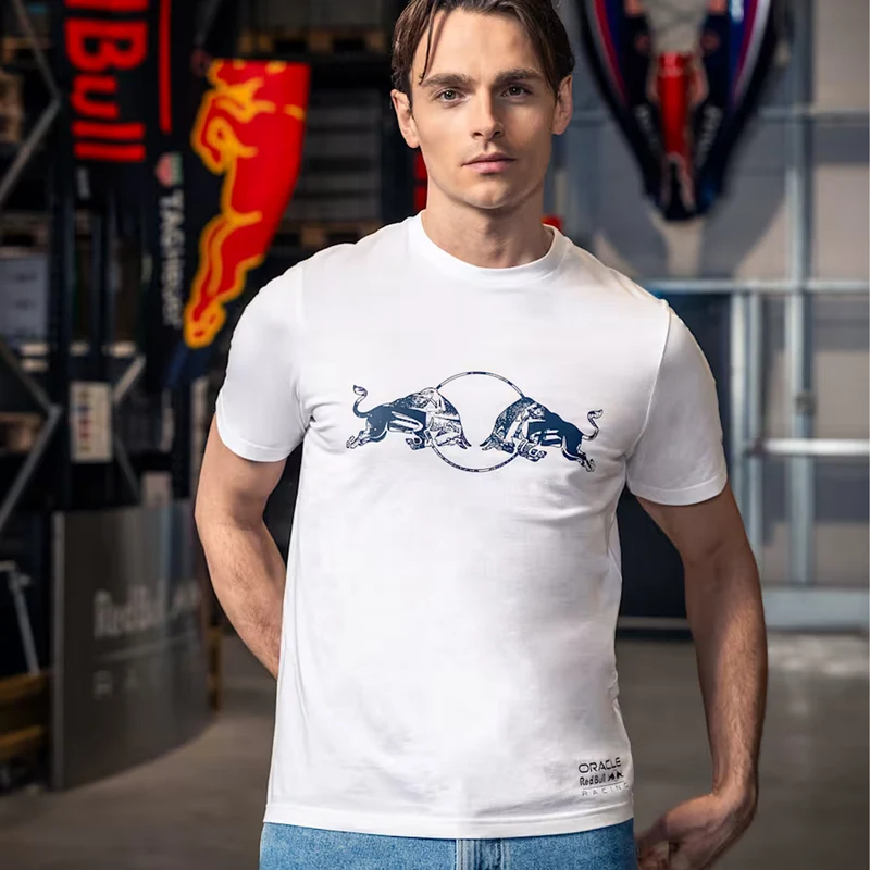 T-shirt Oracle Red Bull Racing Dynamic - Bianco