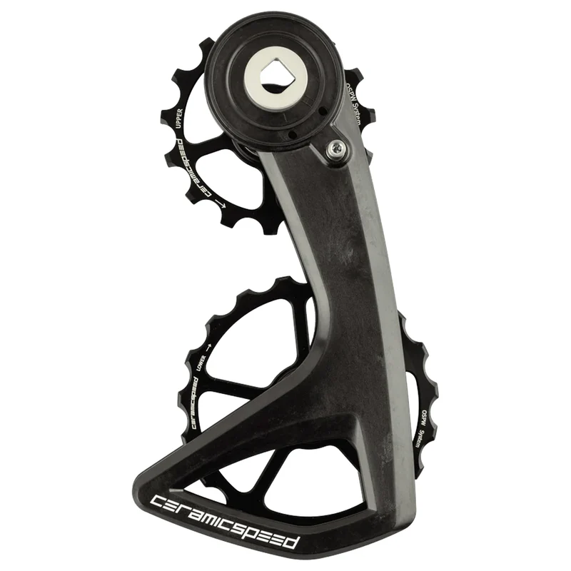 Sistema Pulegge CeramicSpeed OSPW RS 5-Spoke Sram Red/Force Axs - Nero