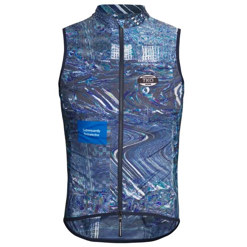 Gilet Pas Normal Studios T.K.O. Mechanism Stow Away - Blu