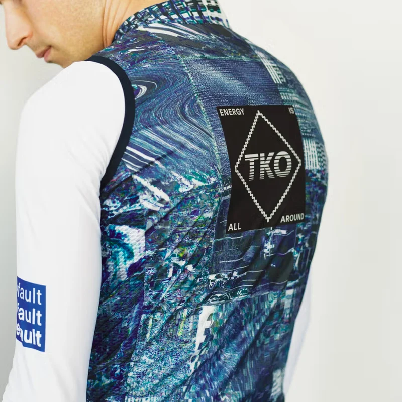 Gilet Pas Normal Studios T.K.O. Mechanism Stow Away - Blu