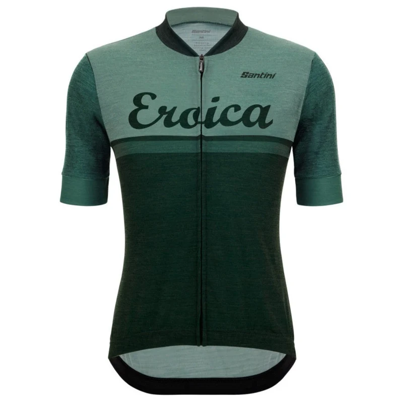 Maglia in lana Santini Eroica Valle - Verde