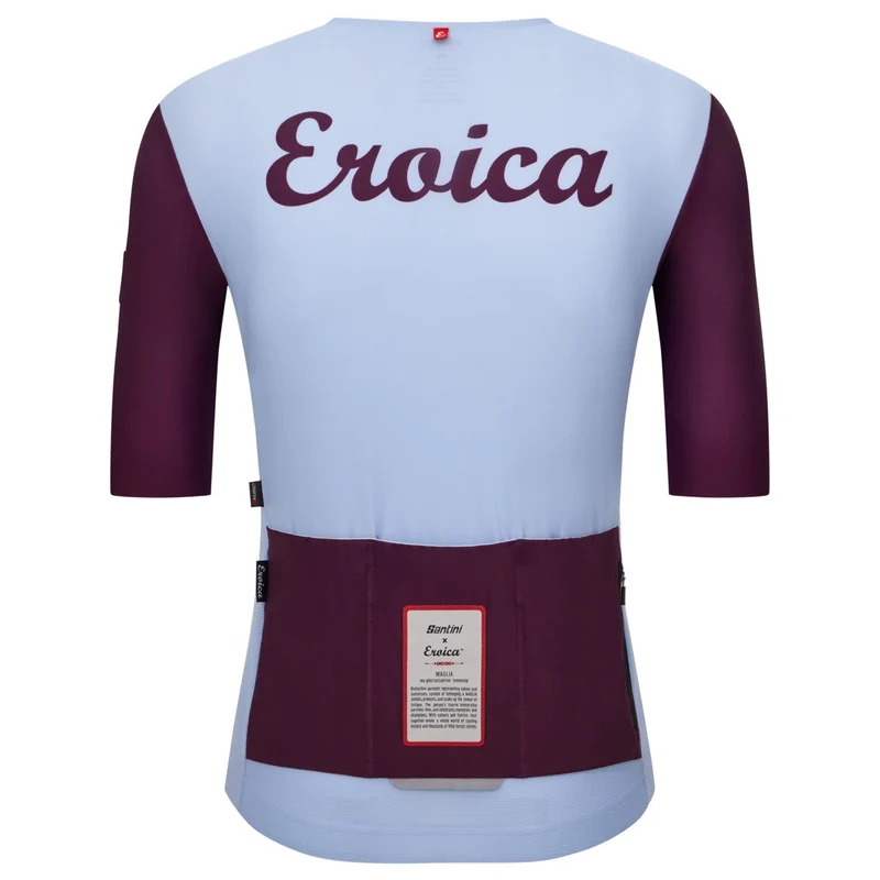 Maglia Santini Eroica Borgo - Azzurro