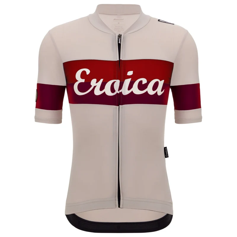 Maglia Santini Eroica Quiete - Beige