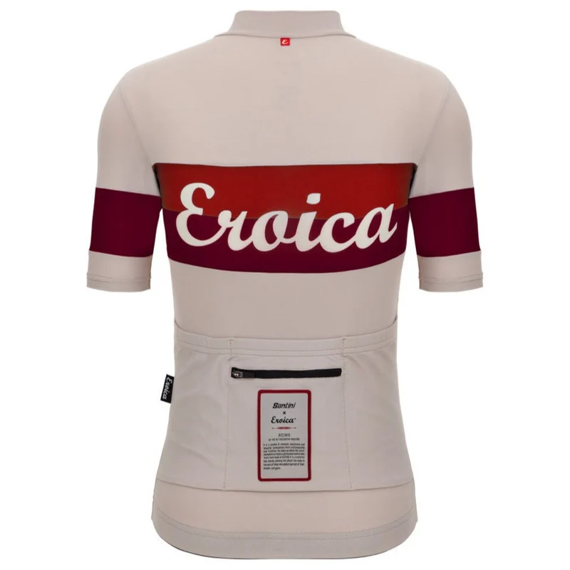 Maglia Santini Eroica Quiete - Beige