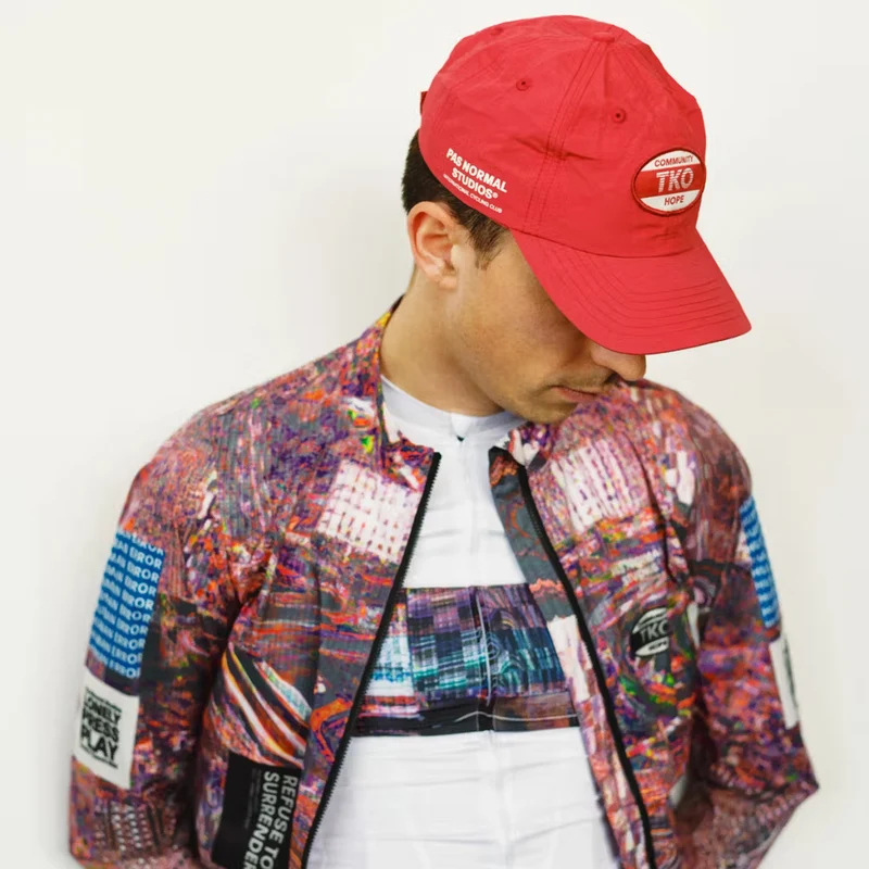 Cappellino Pas Normal Studios T.K.O. Off-Race - Rosso