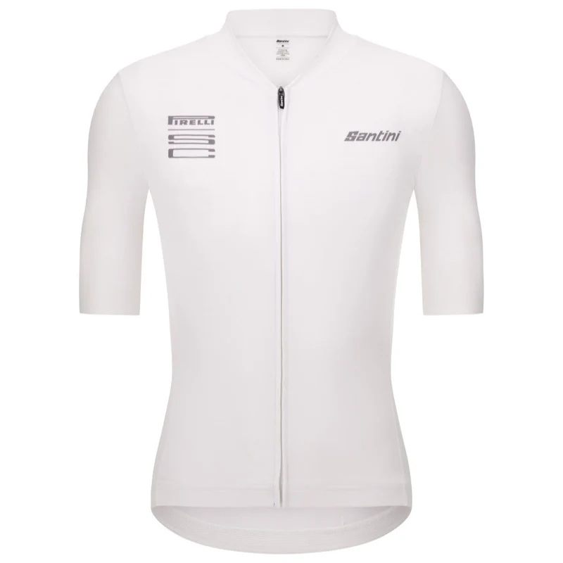 Maglia Santini x PIRELLI Ruota - Bianco