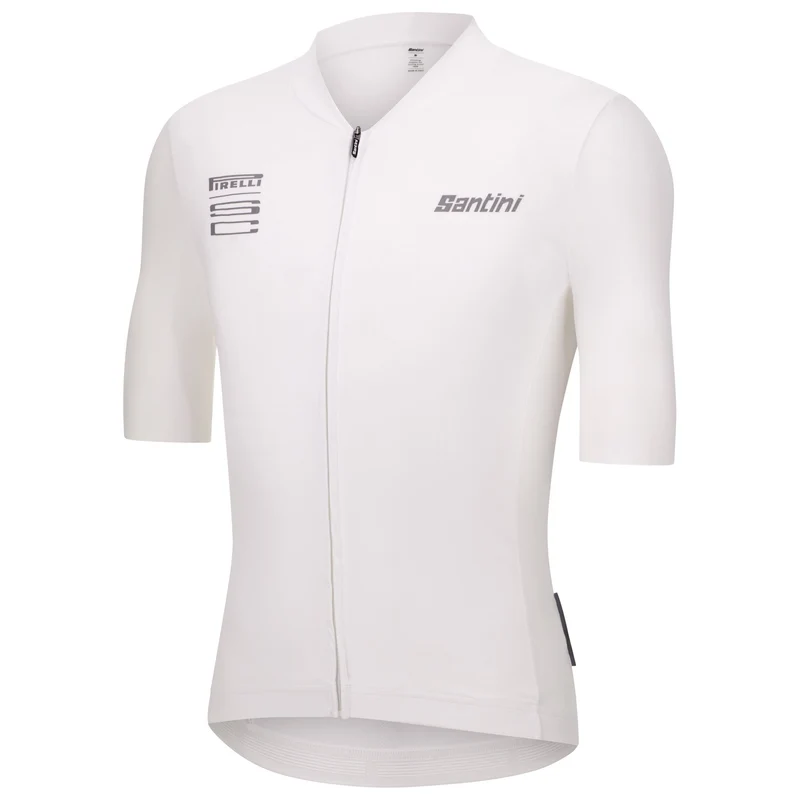 Maglia Santini x PIRELLI Ruota - Bianco