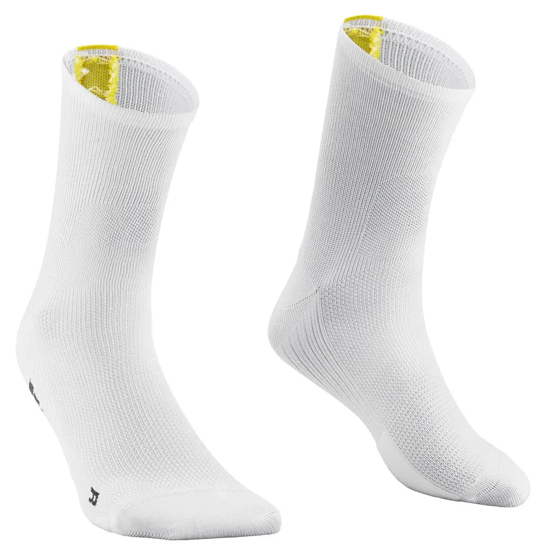 Calze Mavic Essential Mid - Bianco giallo