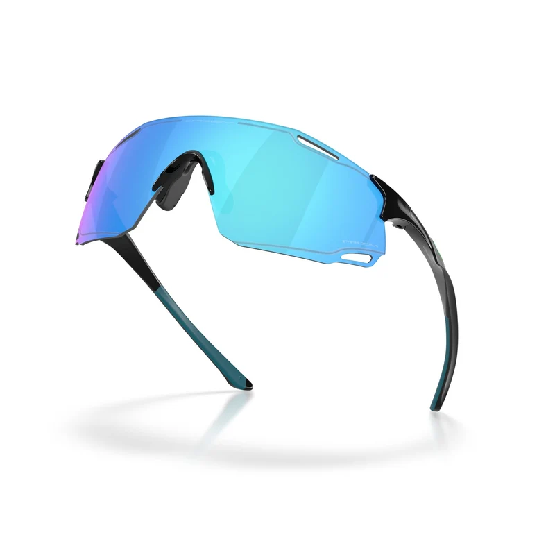 Occhiali Oakley Cybr Zero - Polished Black prizm sapphire