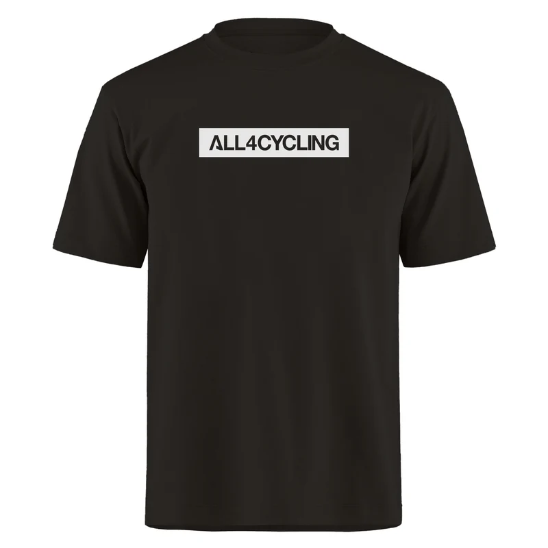T-Shirt All4cycling - Nero