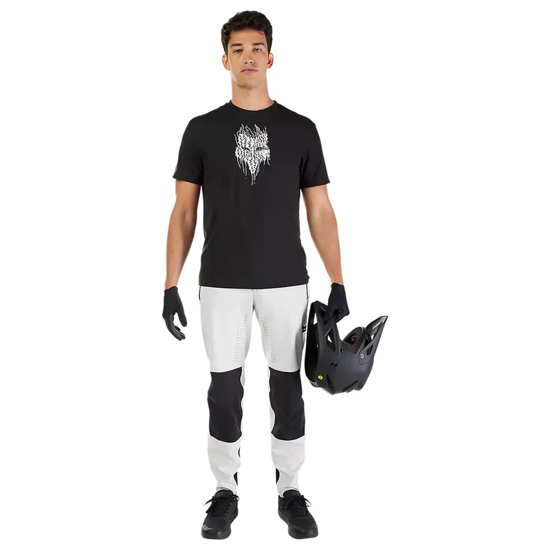 T-Shirt Fox Bark Tech - Nero