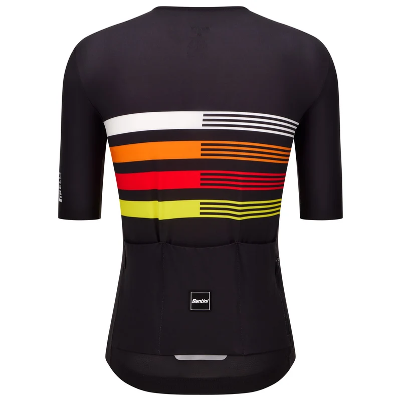 Maglia Santini x PIRELLI Tape - Nero