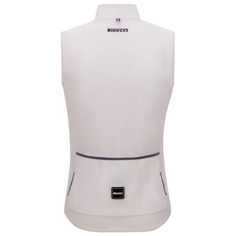 Gilet Santini x PIRELLI - Bianco