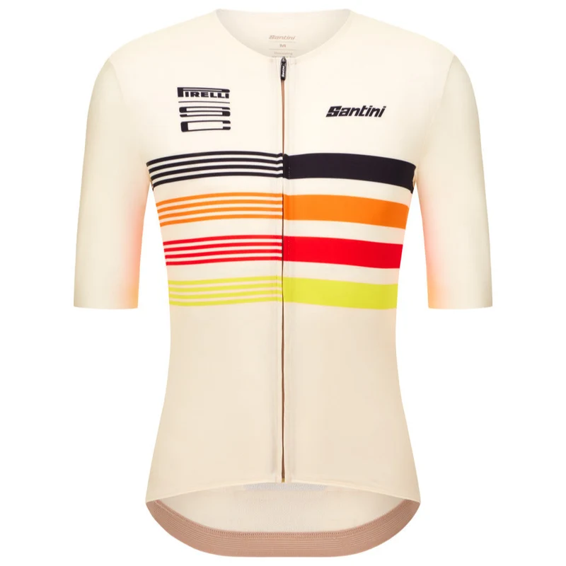 Maglia Santini x PIRELLI Tape - Bianco
