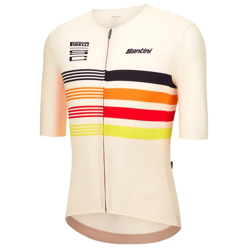 Maglia Santini x PIRELLI Tape - Bianco