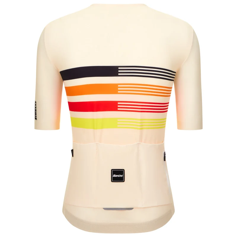 Maglia Santini x PIRELLI Tape - Bianco