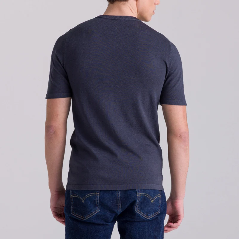 T-Shirt Bianchi Milano Classic - Grigio
