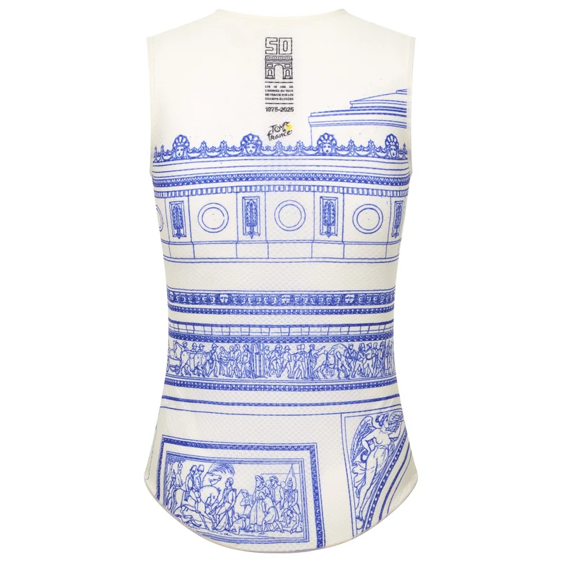Maglia intima senza maniche Santini Tour de France - Arc de Triomphe