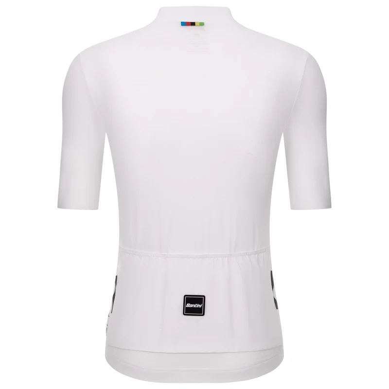 Maglia Santini UCI Campione del Mondo - Bianco