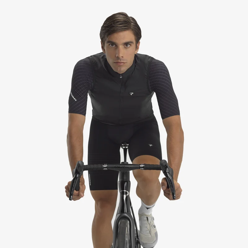 Gilet Pinarello F Windbreaker - Nero