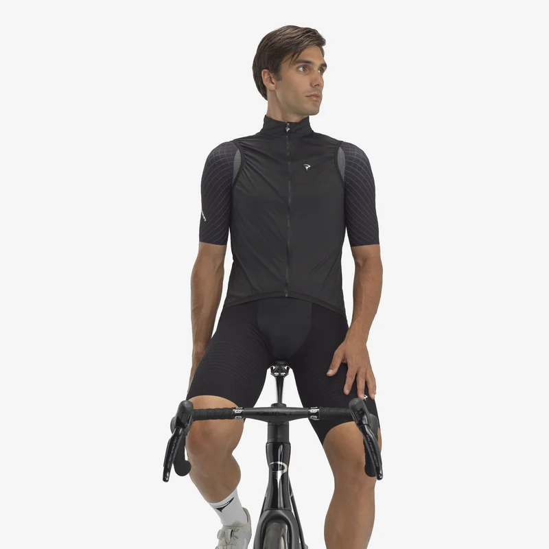 Gilet Pinarello F Windbreaker - Nero