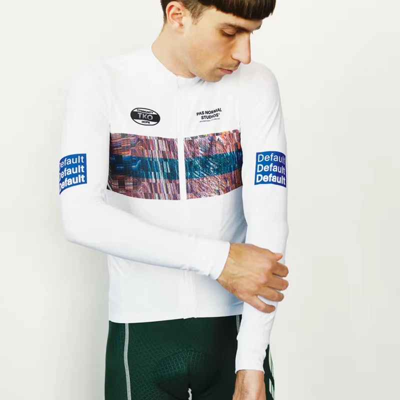 Maglia maniche lunghe Pas Normal Studios T.K.O. Mechanism - Bianco
