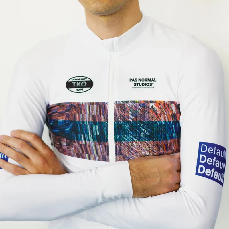 Maglia maniche lunghe Pas Normal Studios T.K.O. Mechanism - Bianco
