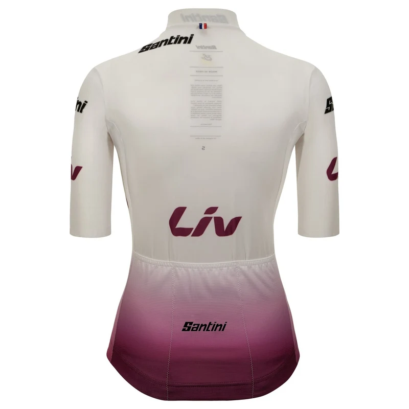 Maglia Santini Bianca donna Tour de France 2026 Fan Line