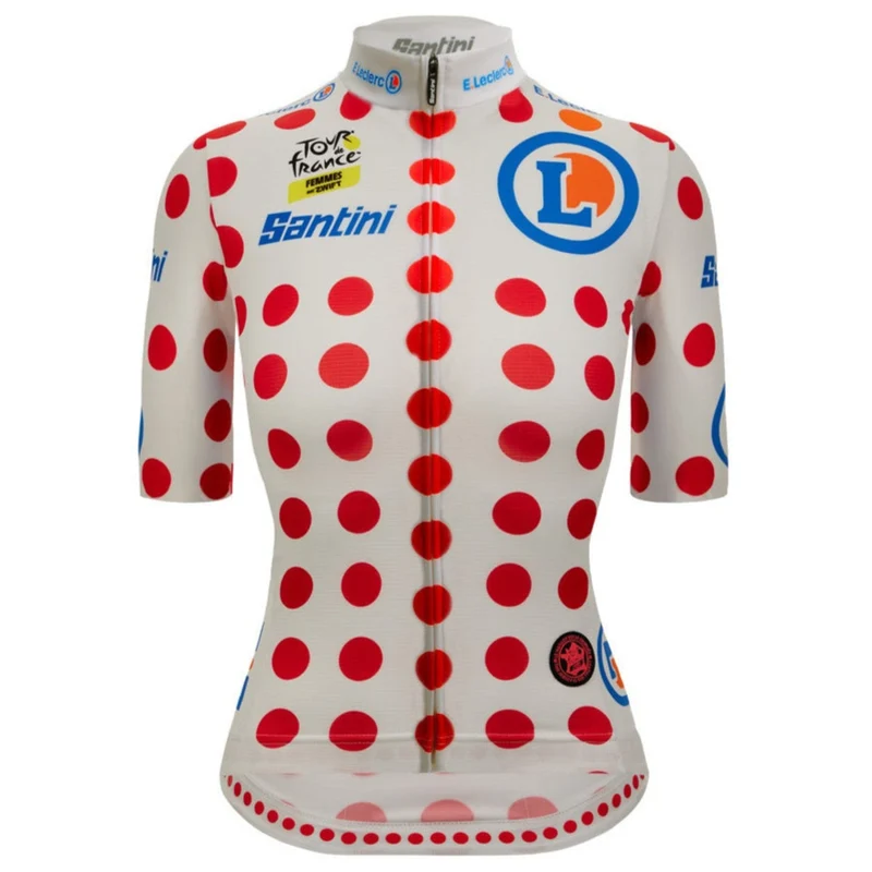 Maglia Santini Pois donna Tour de France 2026 Fan Line