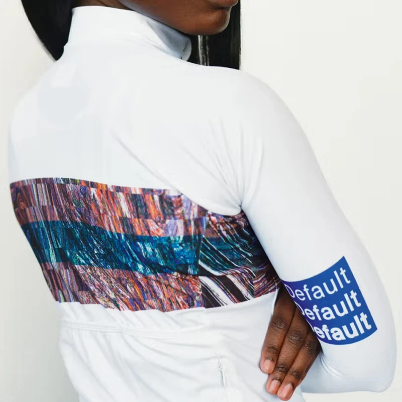 Maglia donna maniche lunghe Pas Normal Studios T.K.O. Mechanism - Bianco