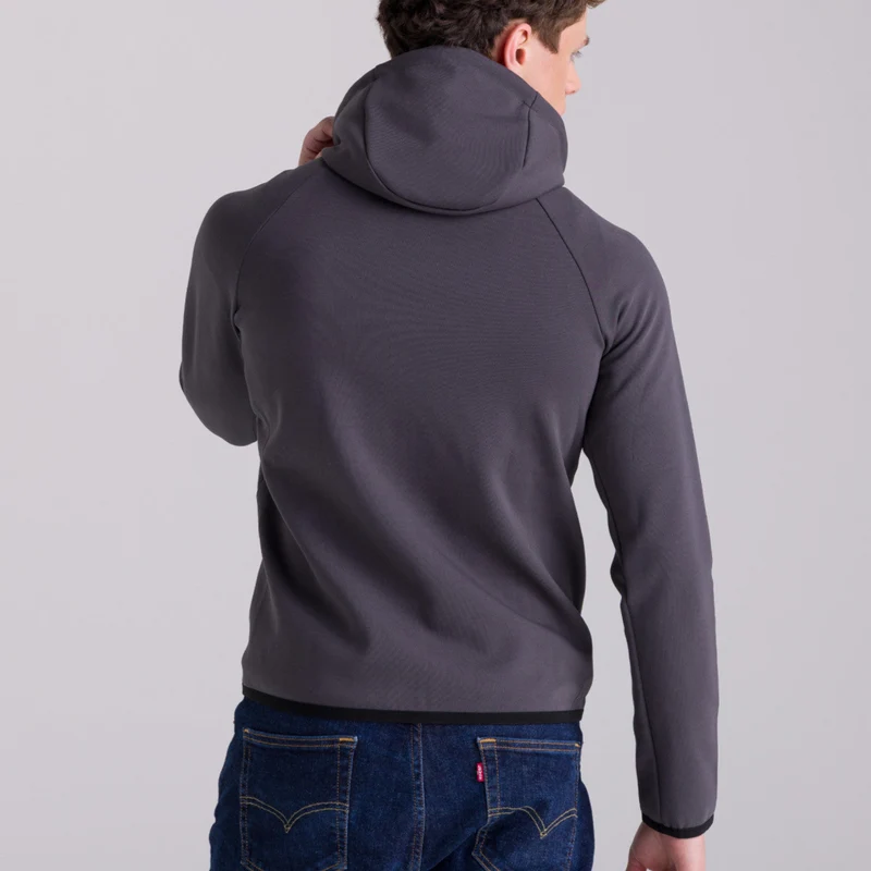 Felpa con cappuccio Bianchi Milano Fan - Grigio