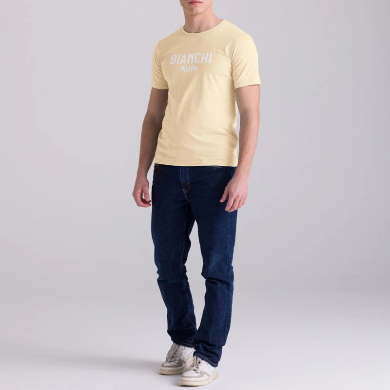 T-Shirt Bianchi Milano Fan - Bianco