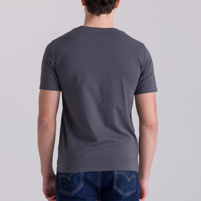 T-Shirt Bianchi Milano Fan - Grigio