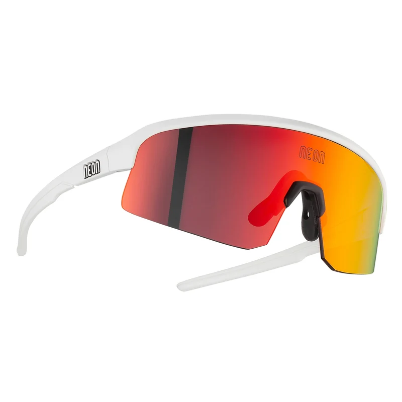 Occhiali Neon Viper Teenager - White matt mirror red