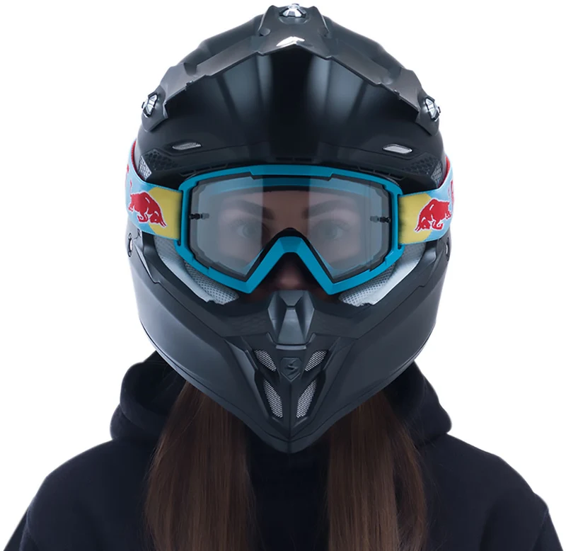 Maschera Red Bull Spect Whip-010 - Blue transparent