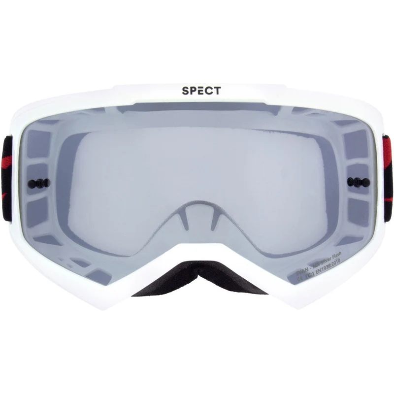 Maschera Red Bull Spect Evan-003 - White smoke