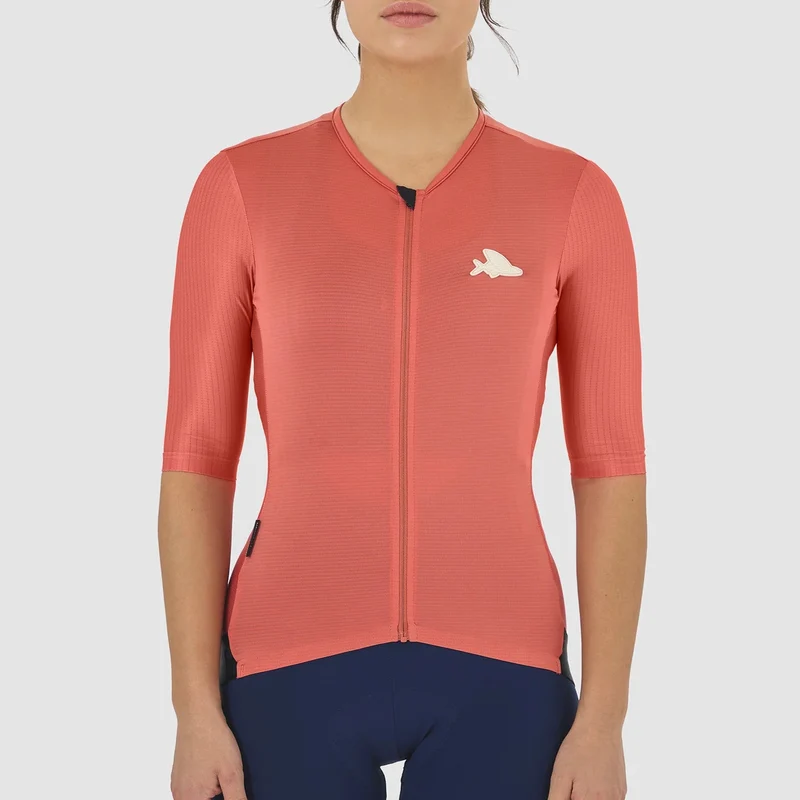 Maglia donna Cafe du Cycliste Olympe - Arancio