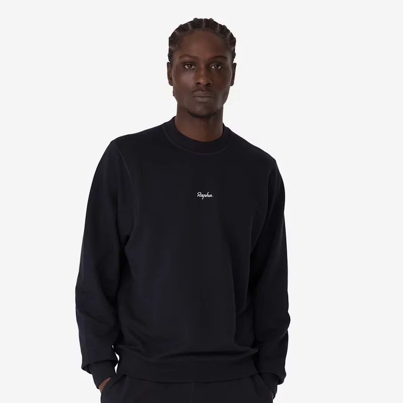 Felpa Rapha Cotton - Nero