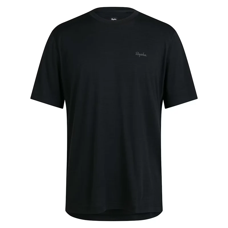T-Shirt Rapha Merino - Nero