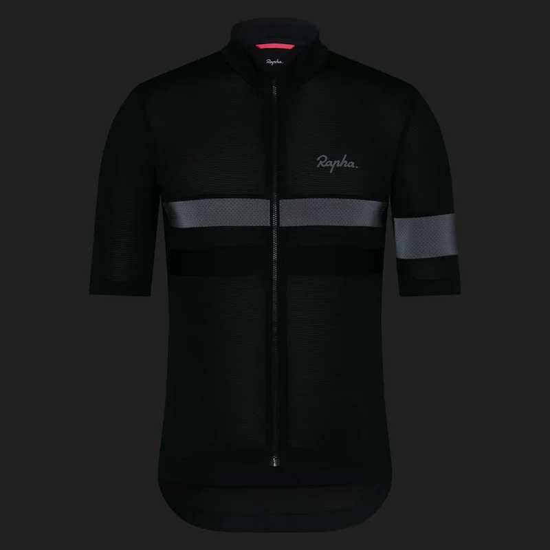 Maglia Rapha Brevet Lightweight - Nero