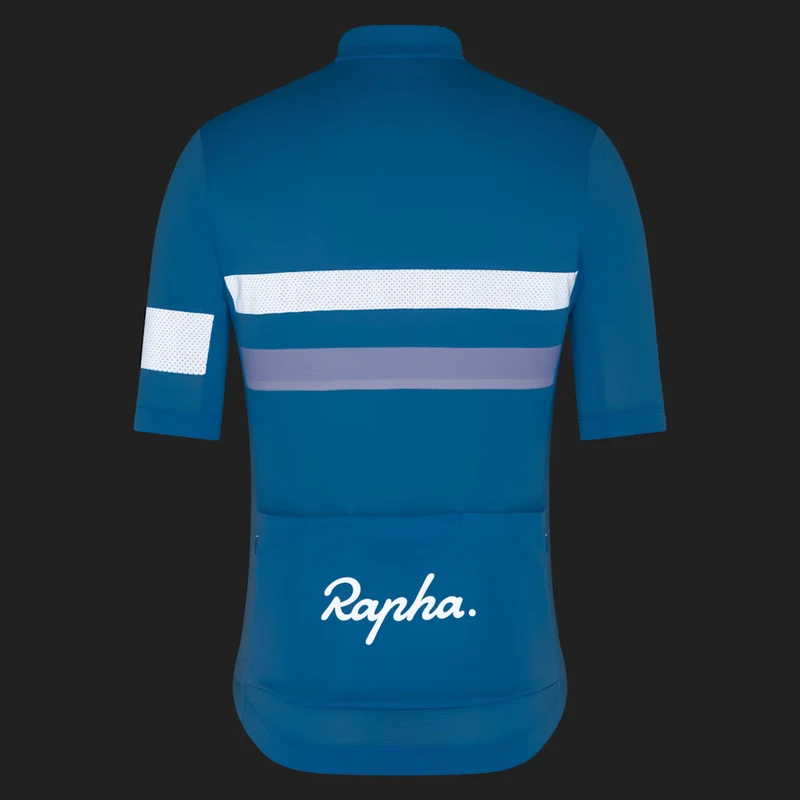 Maglia Rapha Brevet Lightweight - Azzurro