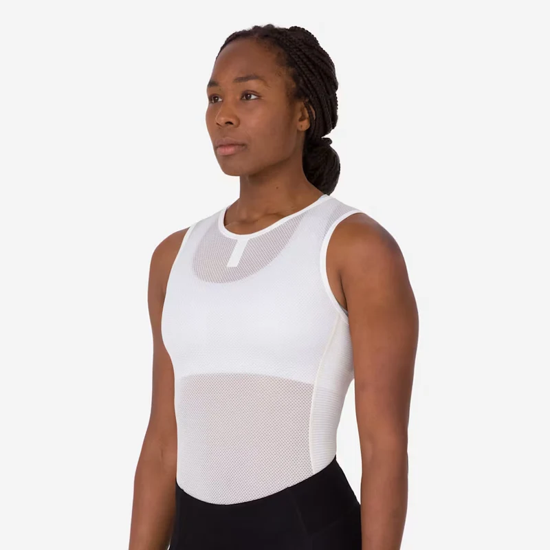 Maglia intima senza maniche donna Rapha Lightweight - Bianco