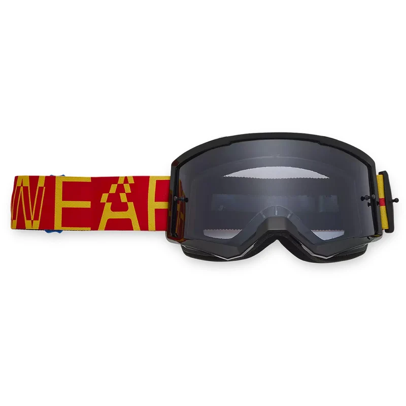 Maschera Fox Main Race Spec - Nero giallo