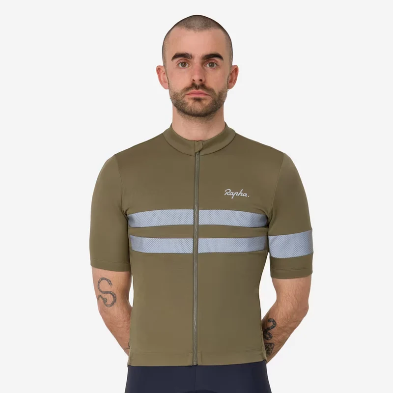 Maglia Rapha Brevet - Verde